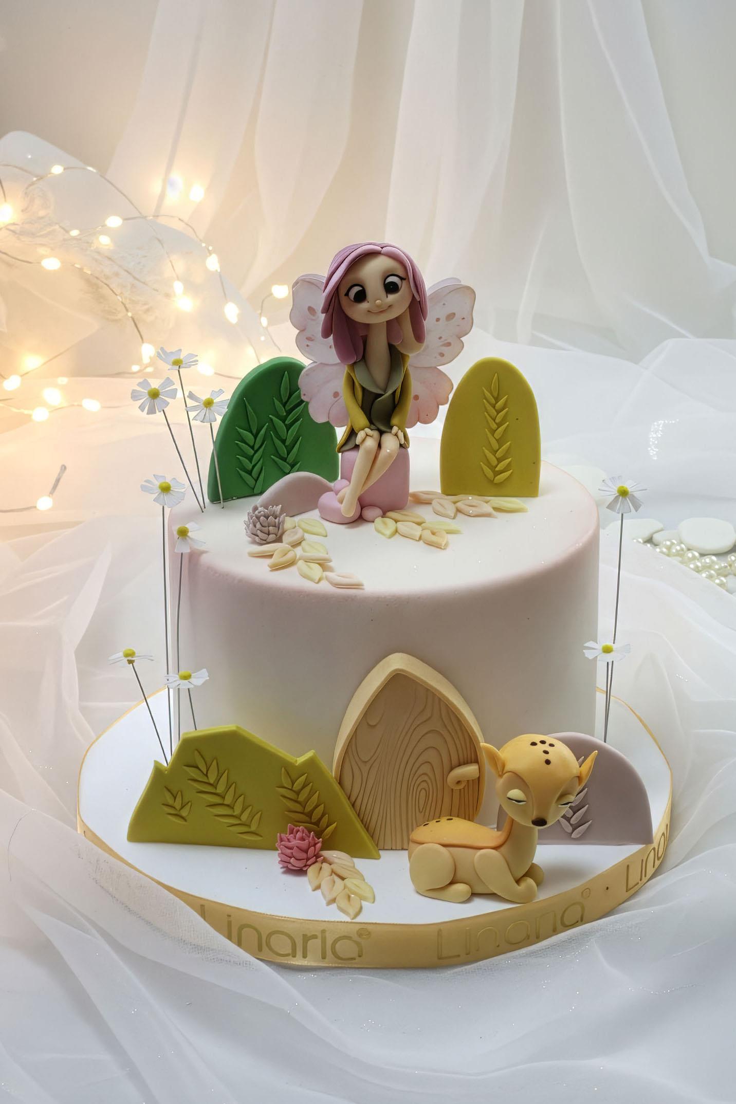 Kanatlı Masal Perisi: İnce İşçilikli Butik Pasta