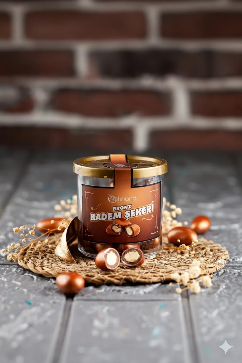LİNARİA Bronz Badem Şekeri