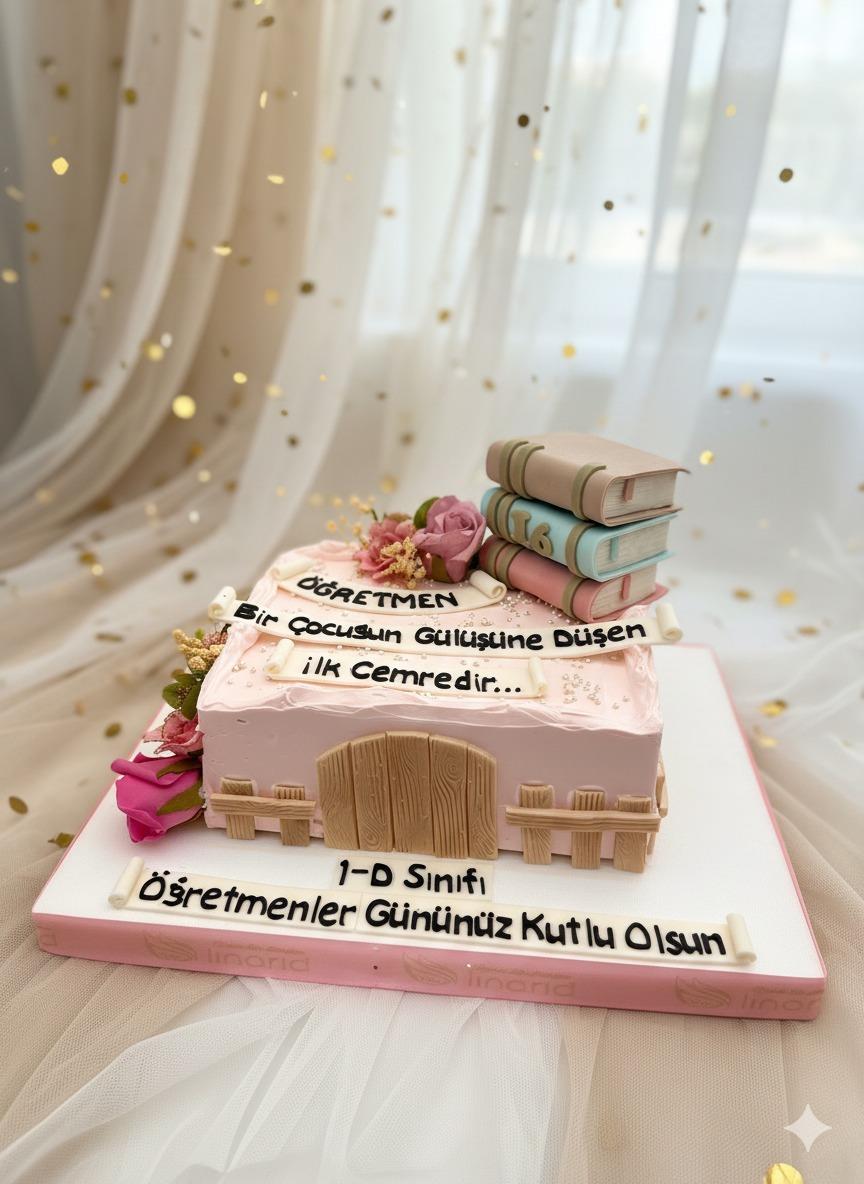 Öğretmenler Günü  Temalı Pasta