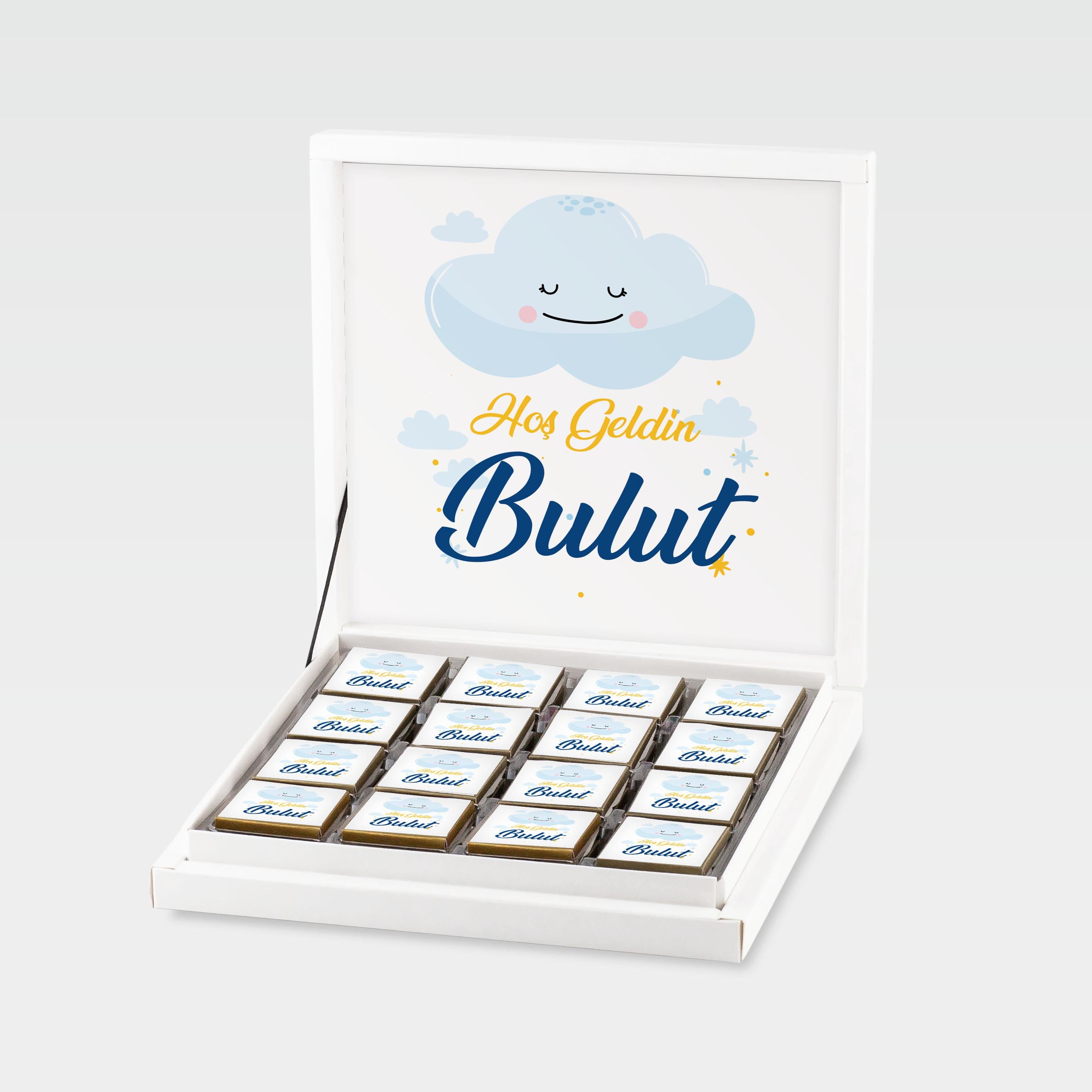 Sevimli Bulut Temalı Kişiye Özel 