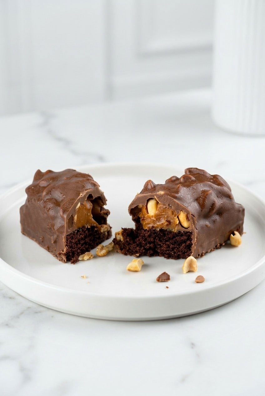 Snickers Karamel Fıstıklı Adet Pasta