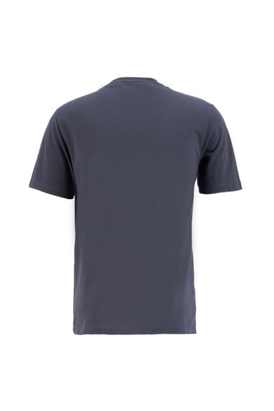 ST MONOGRAM JEL BASKI DETAYLI TSHIRT