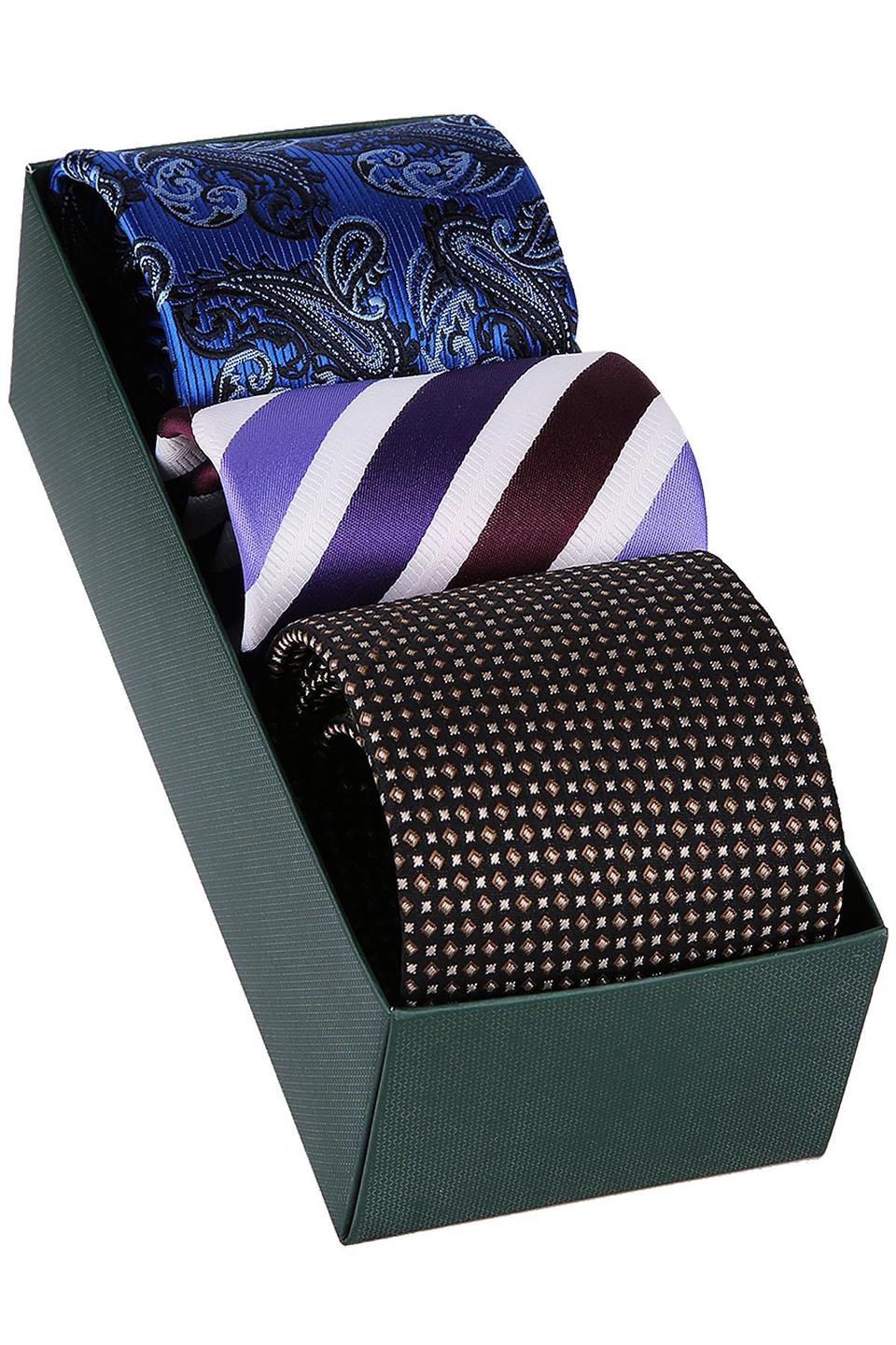3lü Kravat Erkek Hediye Seti 3K156
