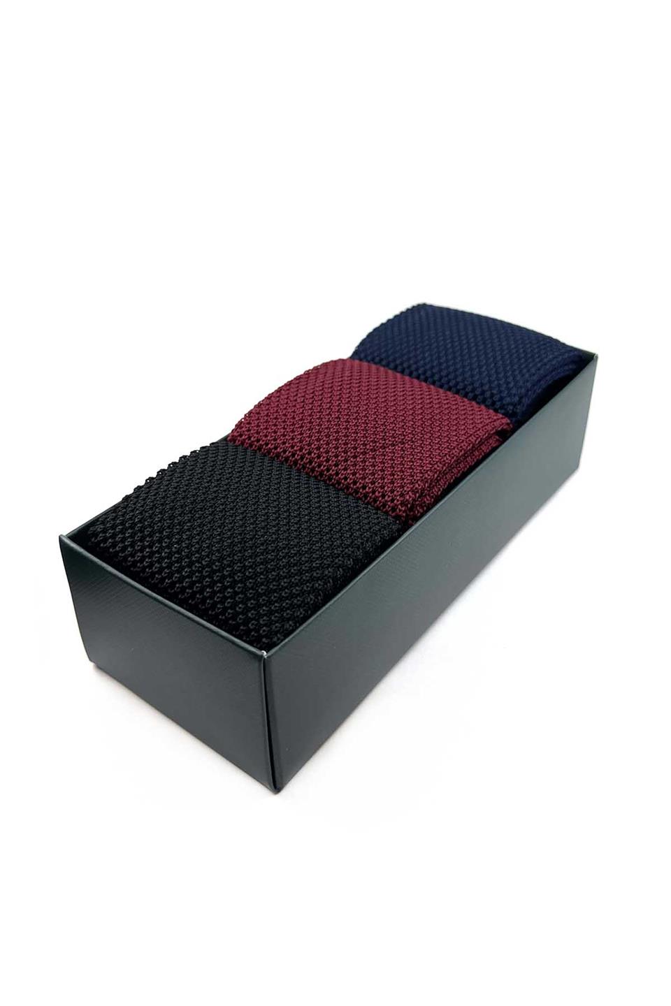 3lü Kravat Erkek Hediye Seti 3K44