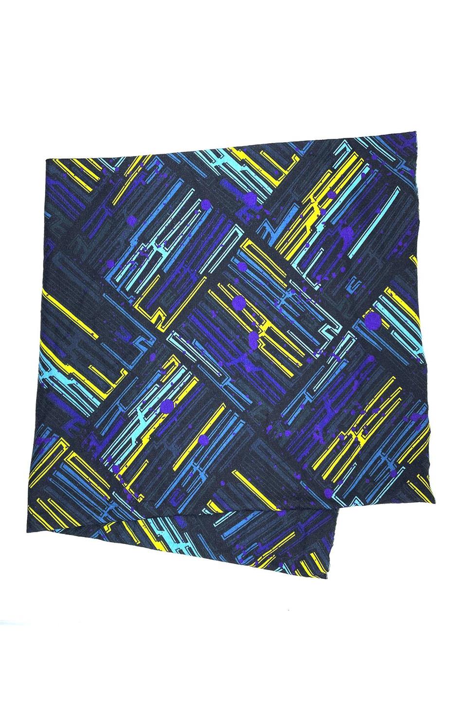 80s Siyah Mavi Bandana BND72