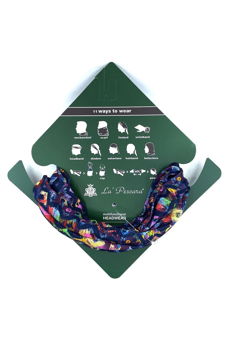 Abstract Çok Renkli Bandana BND11