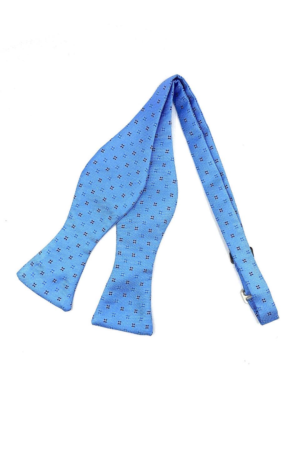 Açık Mavi Küçük Desen Açık Papyon AP125