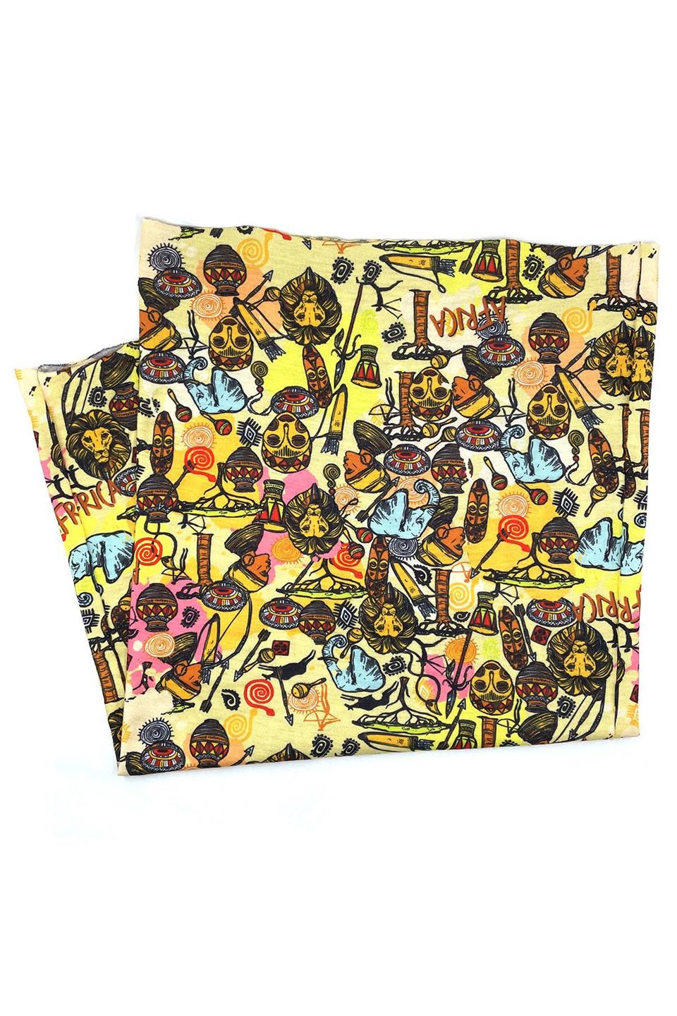 Africa Çok Renkli Bandana BND24