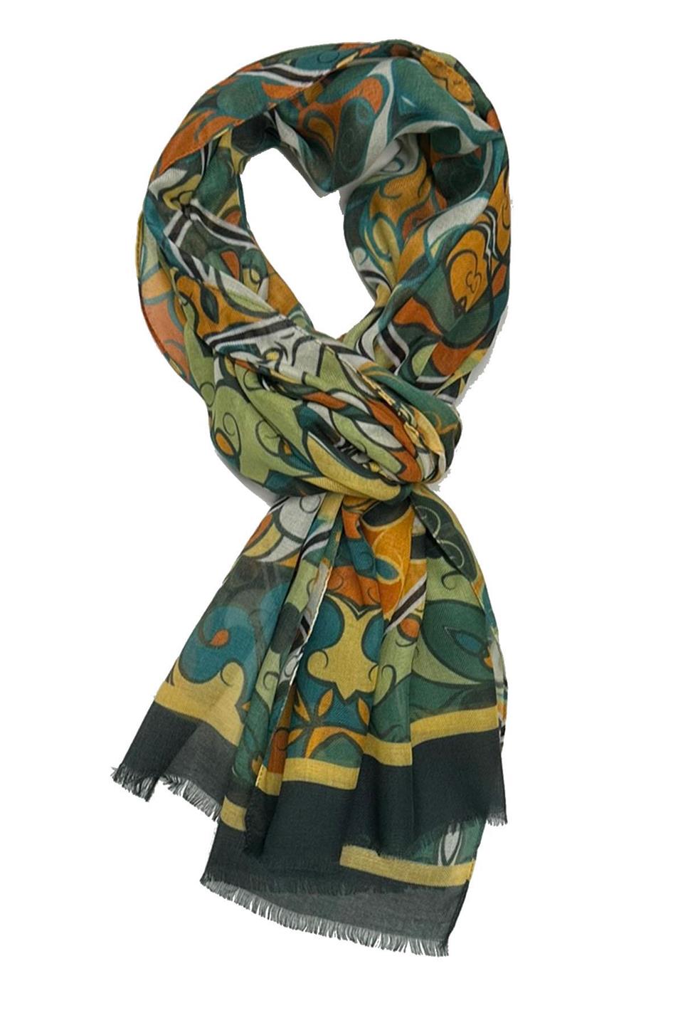 Allen Style Yeşil İtalyan Modal Kaşkol MDL36