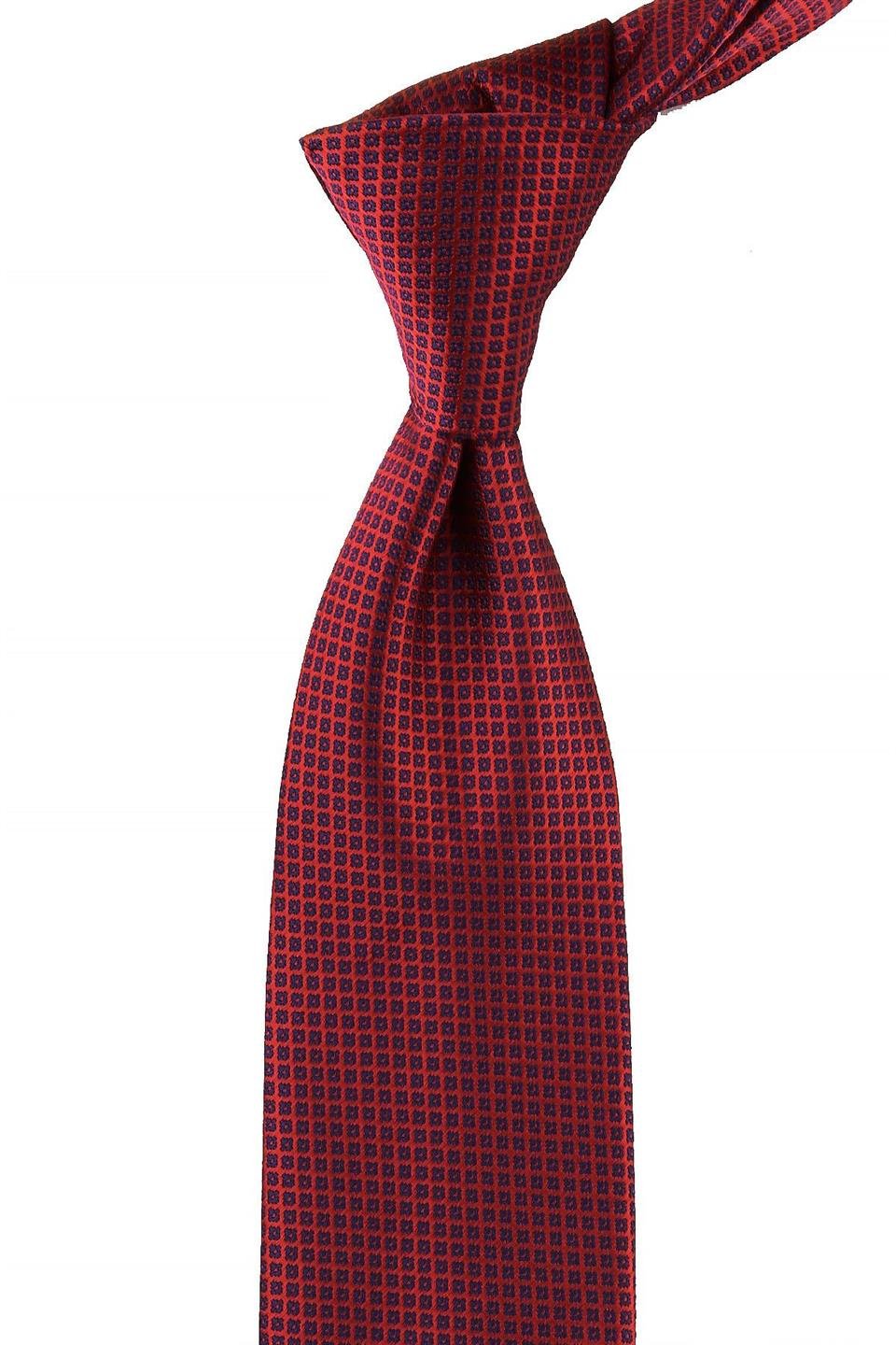 Bakır Nokta Desen Mendilli Klasik Kravat KK10798