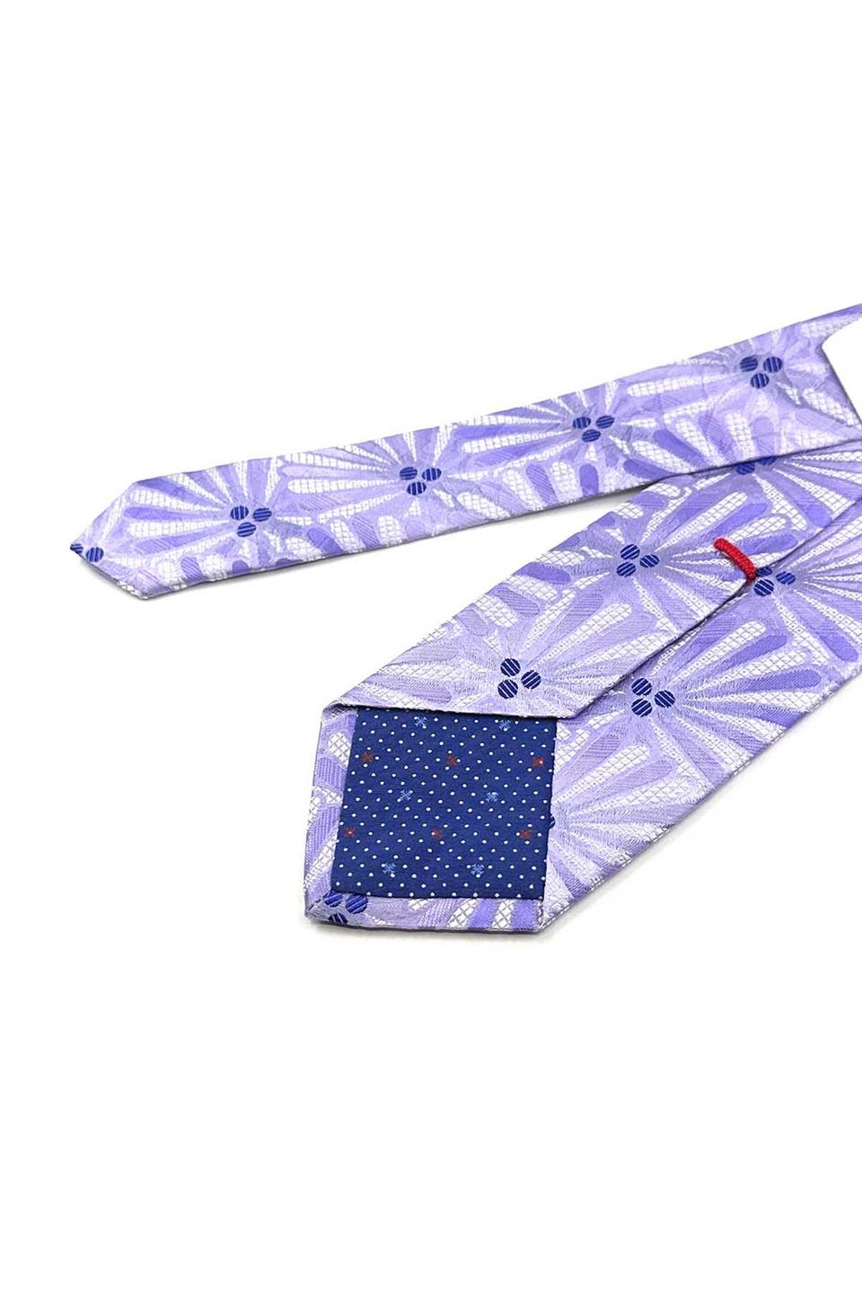 Baracca Style Lila İtalyan İpek Kravat İK2097