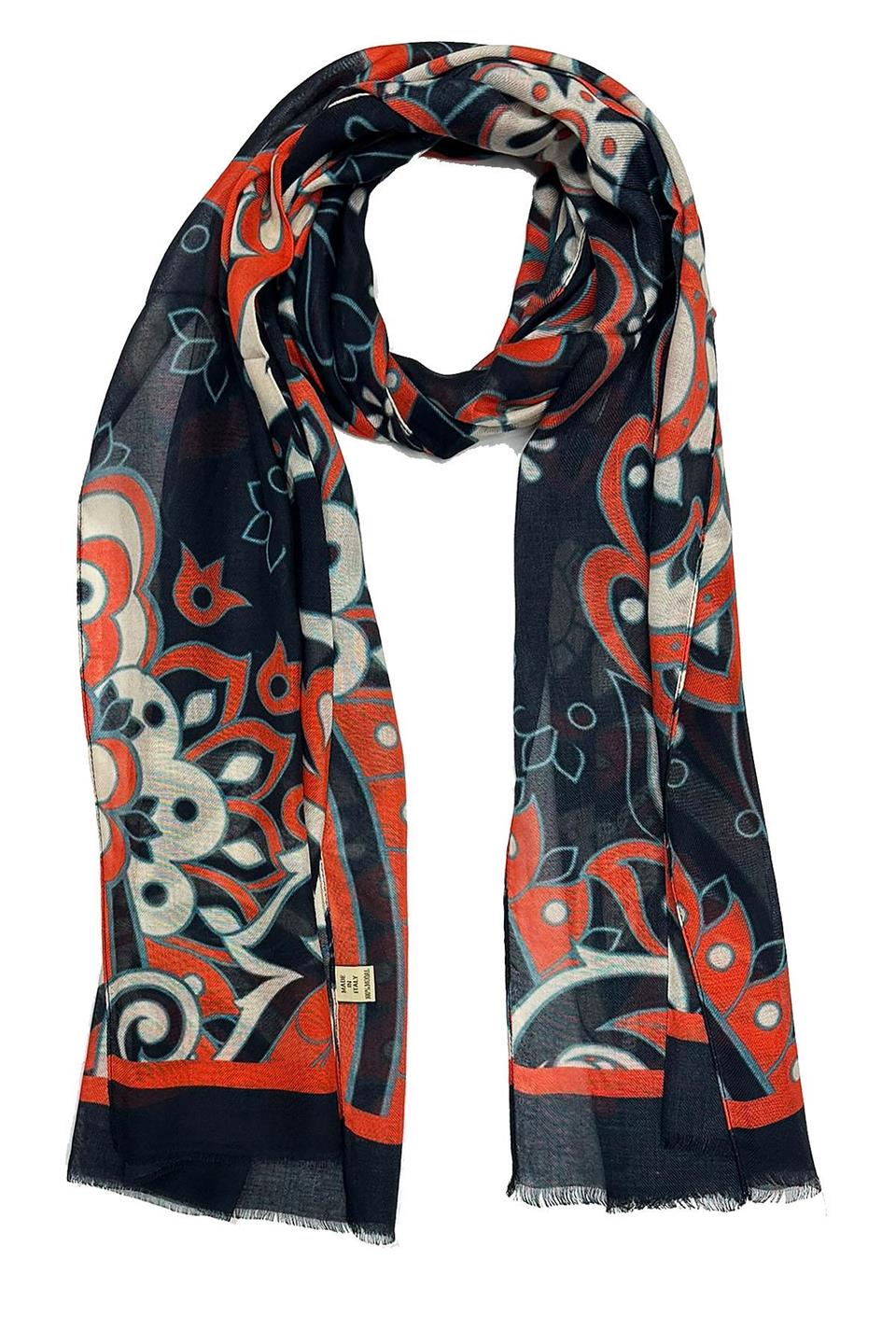 Barclay Style Lacivert İtalyan Modal Kaşkol MDL13