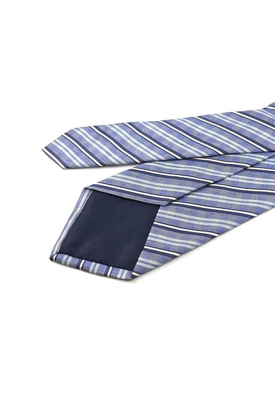 Barraccone Style Mavi İtalyan İpek Kravat İK2102