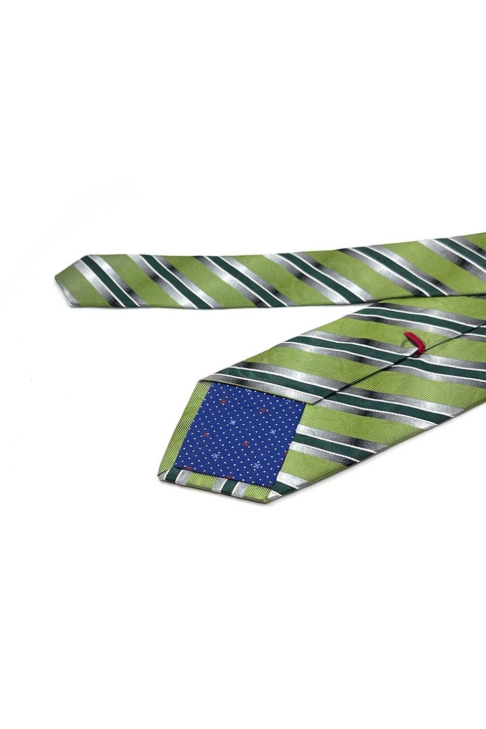 Bastelica Style Yeşil İtalyan İpek Kravat İK2212
