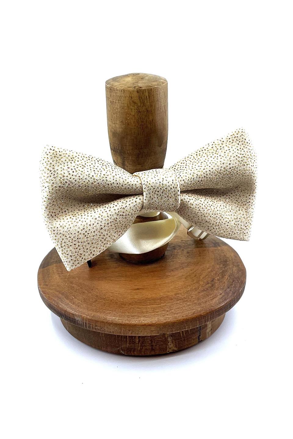 Bej Simli Damatlık Papyon P1691