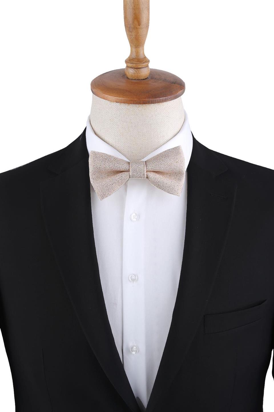 Bej Simli Damatlık Papyon P1691