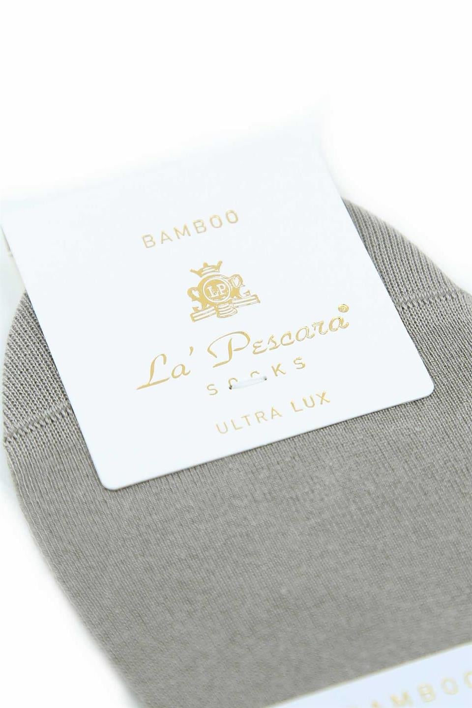 Bej Ultra Lüks Görünmez Bambu Tekli Erkek Çorap CRP377