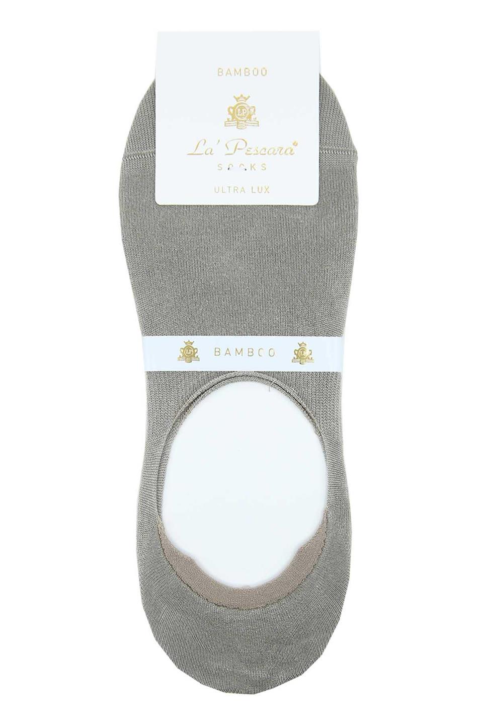 Bej Ultra Lüks Görünmez Bambu Tekli Erkek Çorap CRP377