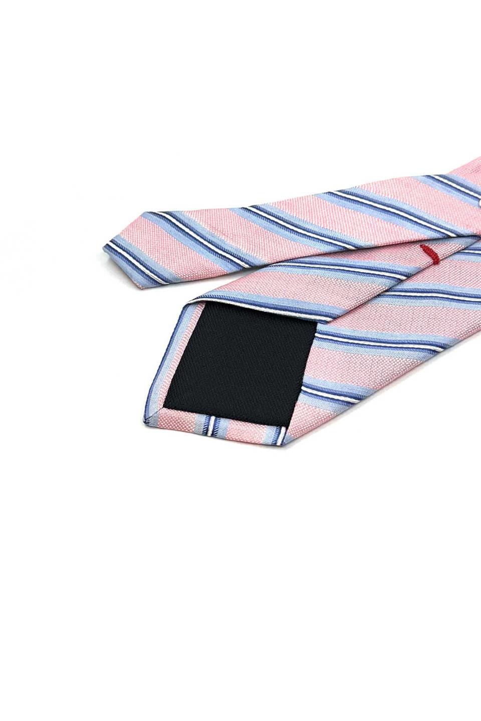 Bergerie Style Pembe İtalyan İpek Kravat İK2138