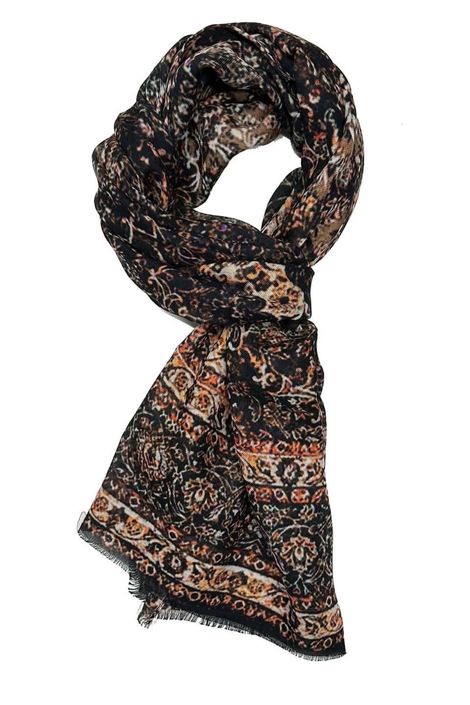 Bethune Style Siyha İtalyan Modal Kaşkol MDL47
