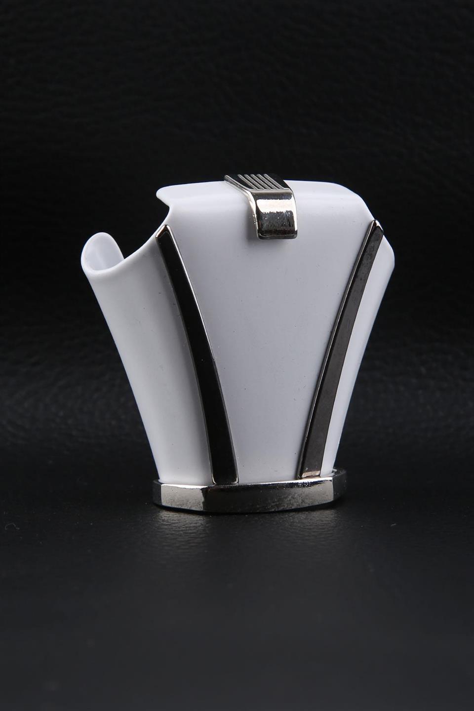 Beyaz Kravat Düğüm Aksesuarı TKC13