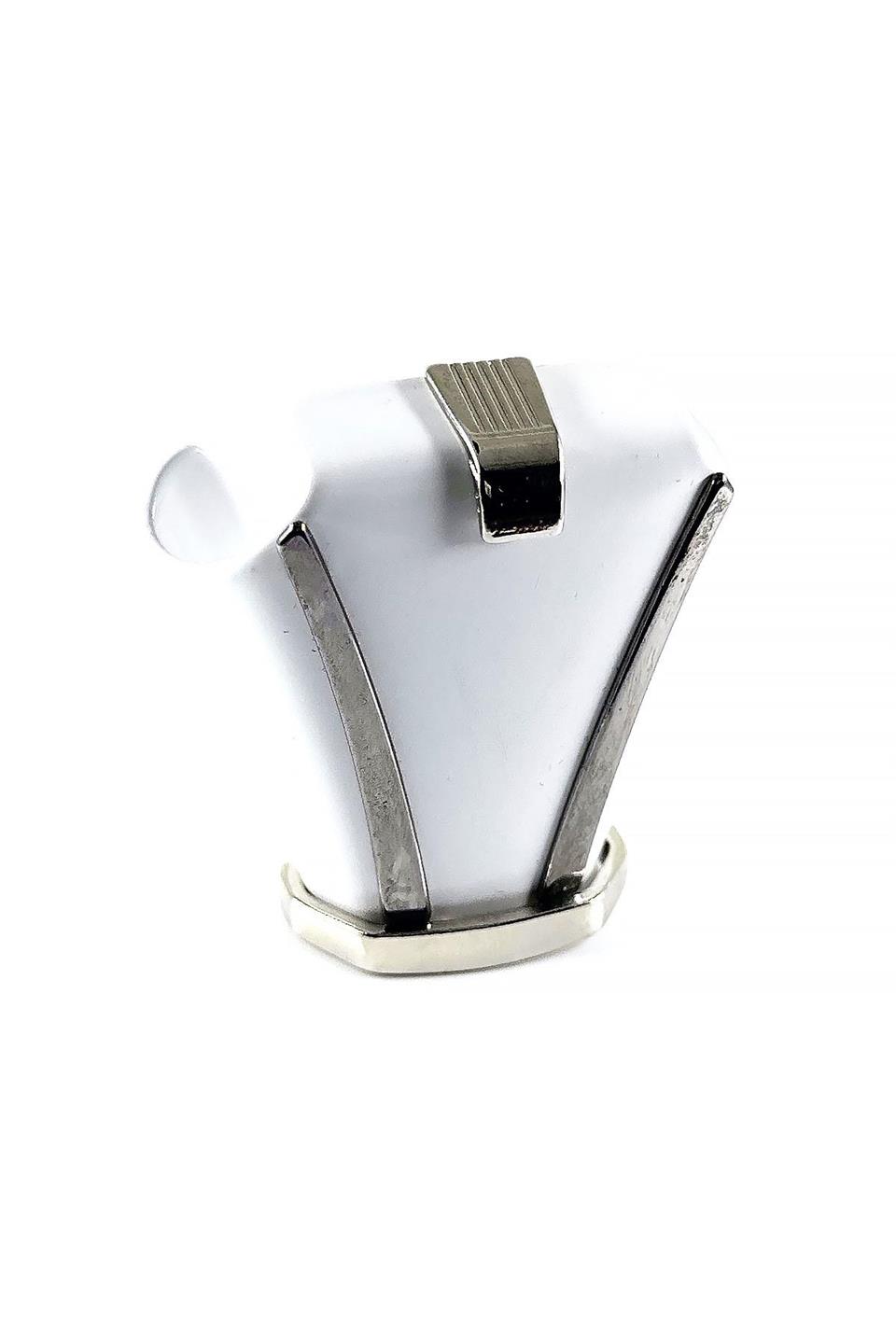 Beyaz Kravat Düğüm Aksesuarı TKC13