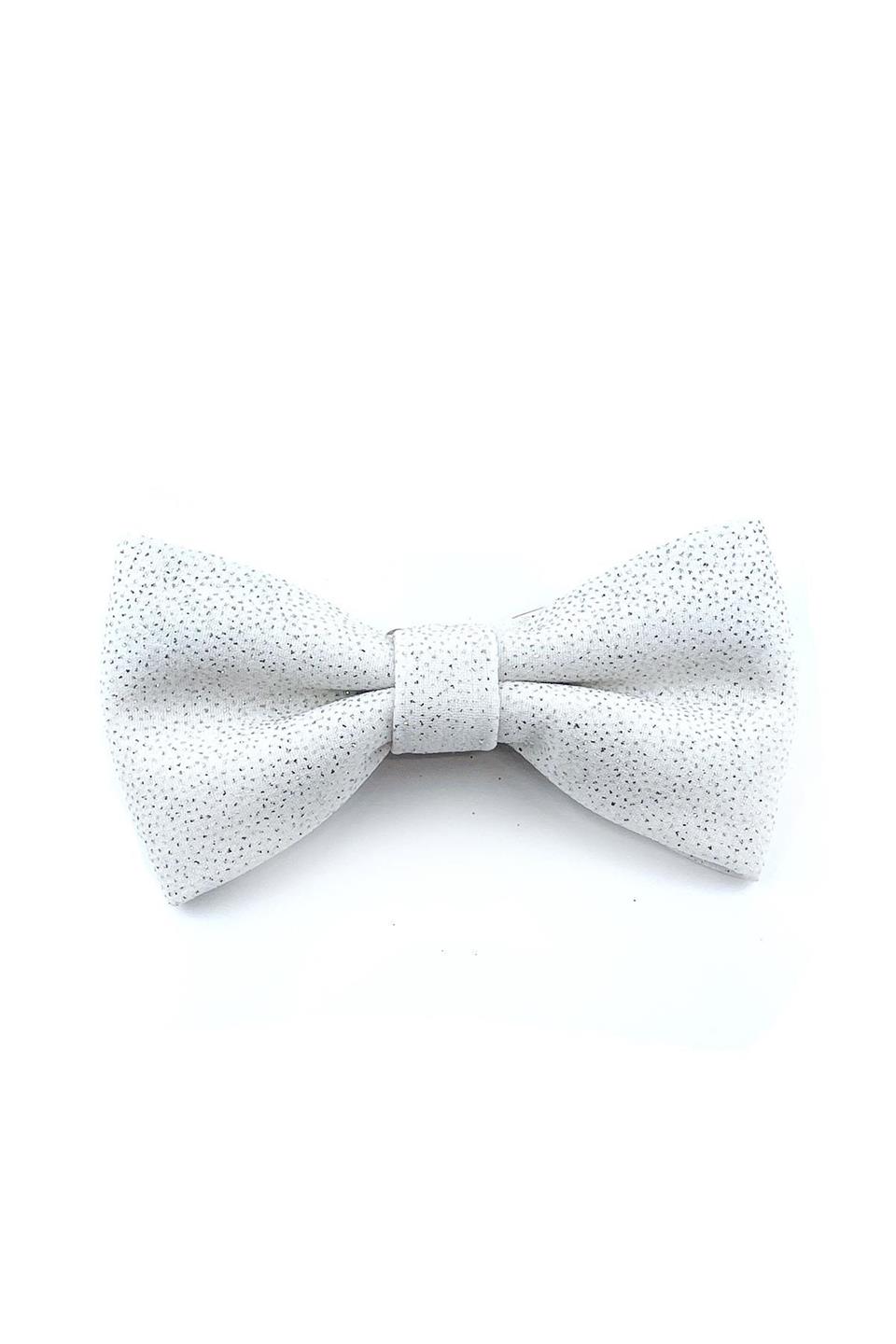 Beyaz Simli Damatlık Papyon P1693