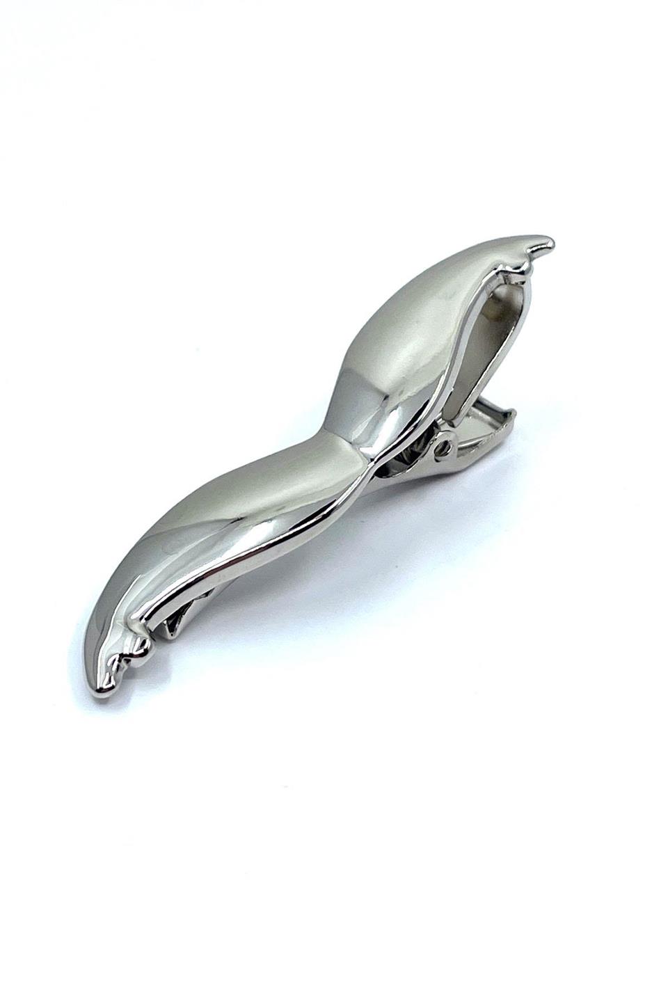 Bıyık Gümüş Kravat İğnesi KIY20