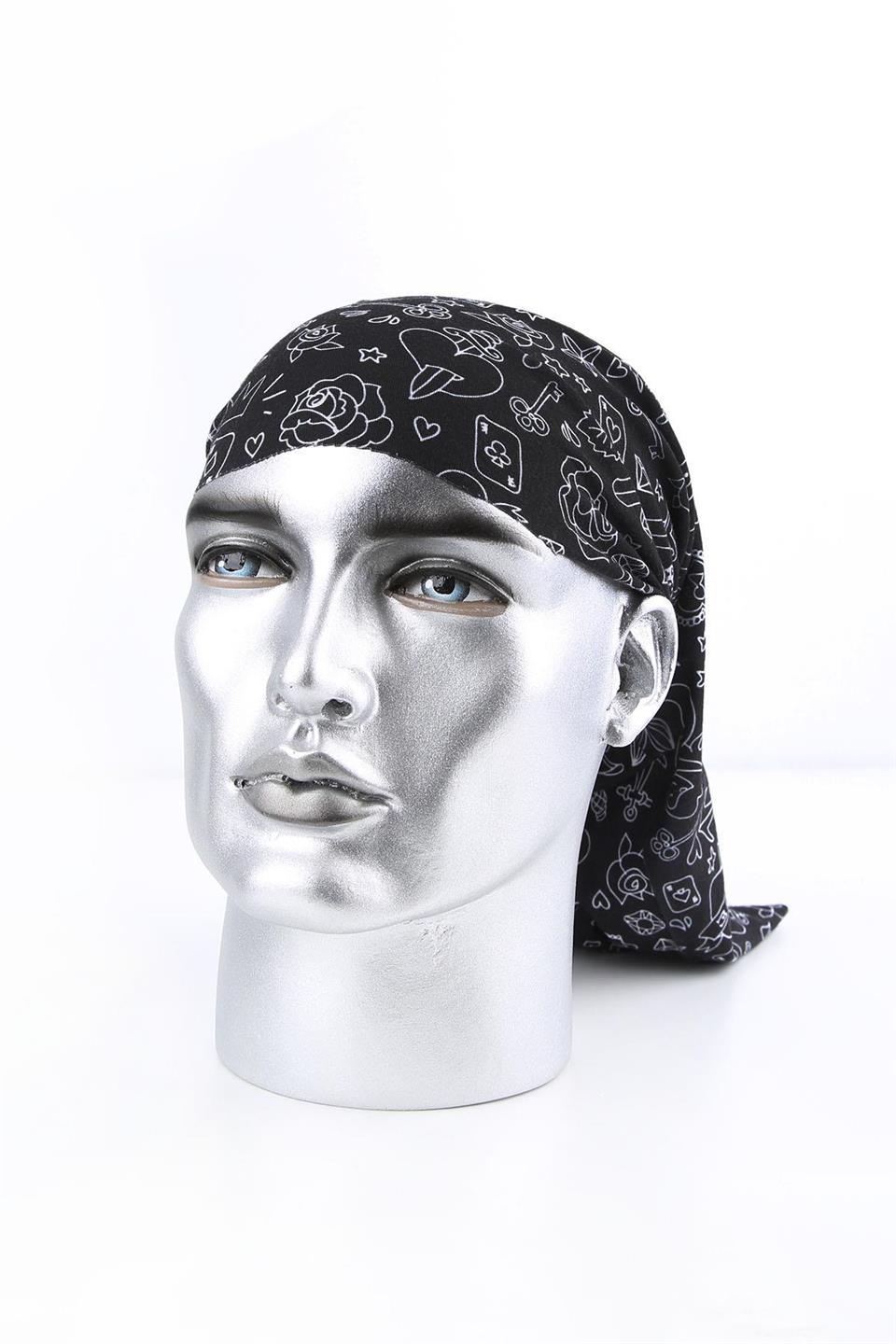 Black Soul Siyah Bandana BND89