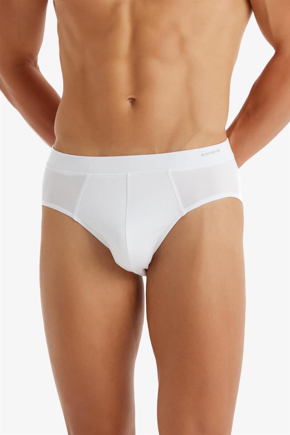 Blackspade 2li Paket Loose Fit 9625B Slip Külot - Beyaz