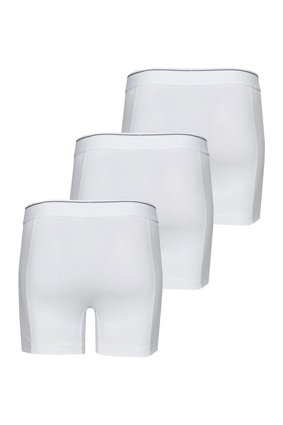Blackspade 3lü Paket Tender Cotton Erkek Boxer 9673B - Beyaz