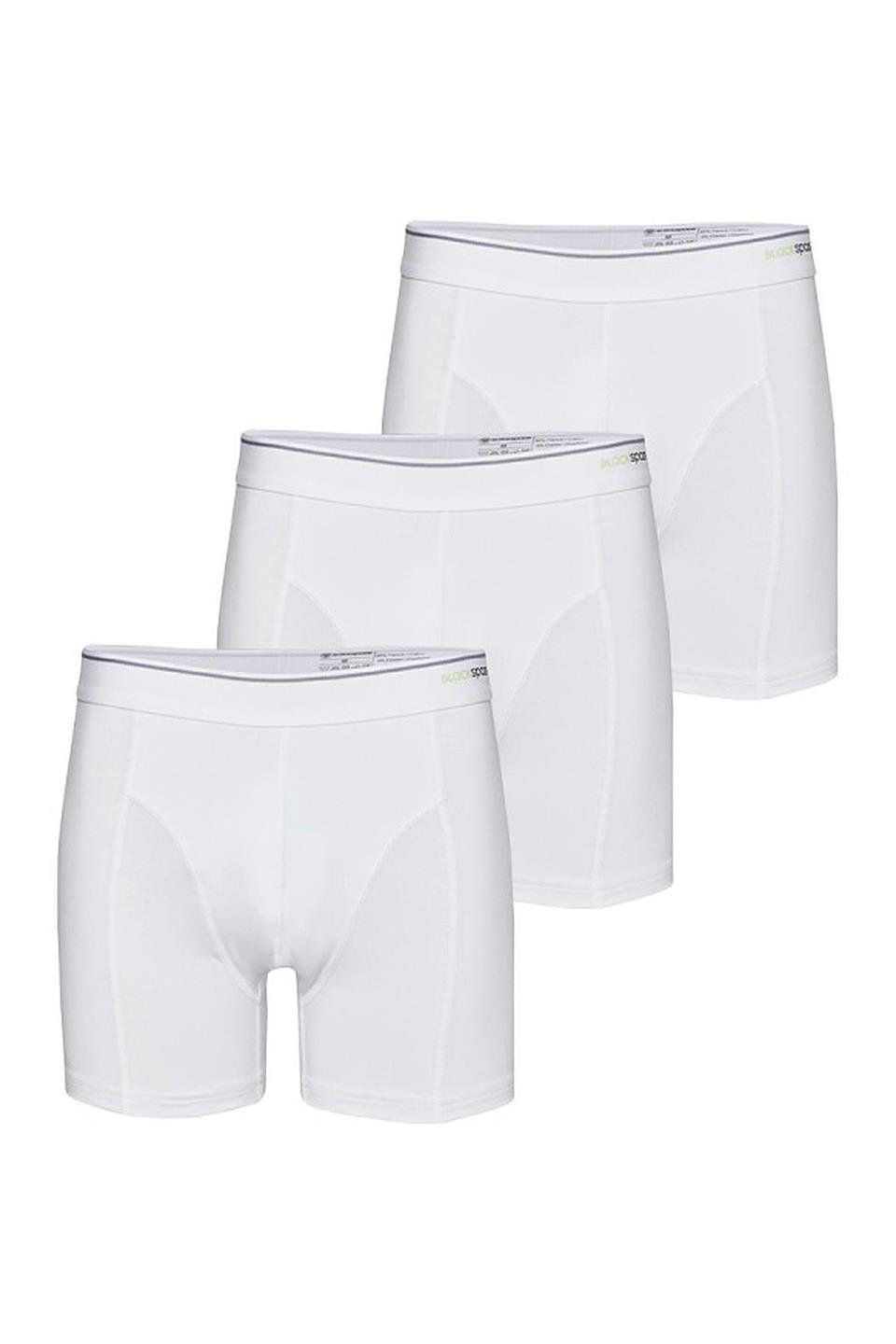 Blackspade 3lü Paket Tender Cotton Erkek Boxer 9673B - Beyaz