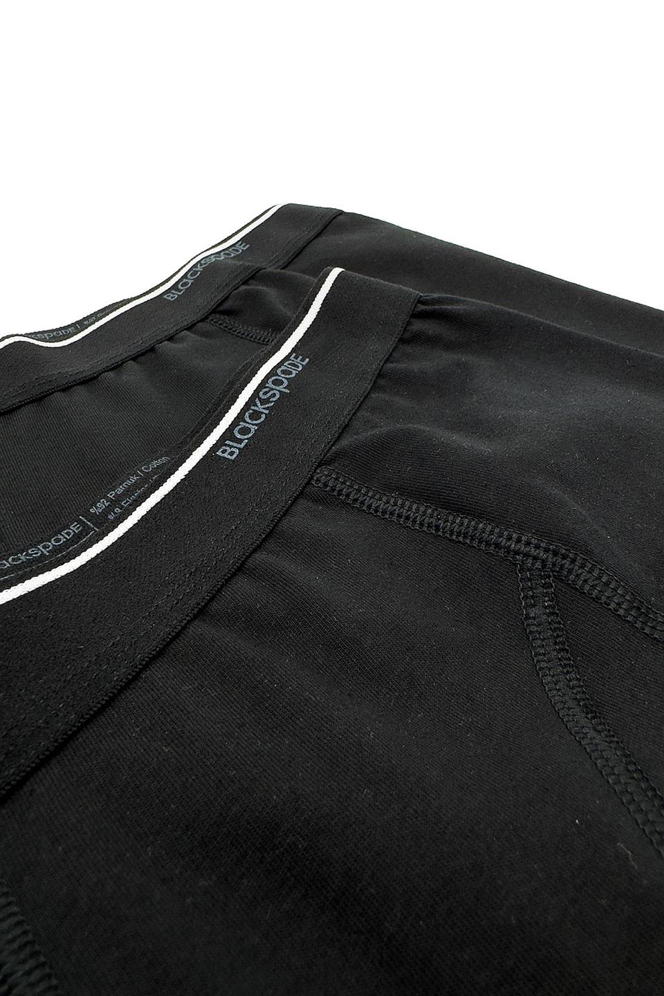 Blackspade 3lü Paket Tender Cotton Erkek Boxer 9673B - Siyah