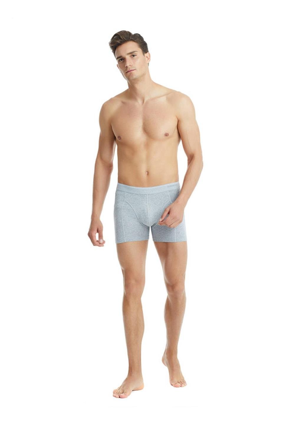Blackspade Pamuk Elastan Boxer Tender Cotton 9233GM- Gri Melanj