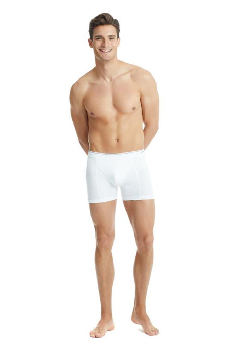 Blackspade Pamuk Elastan Boxer Tender Cotton 9233B- Beyaz