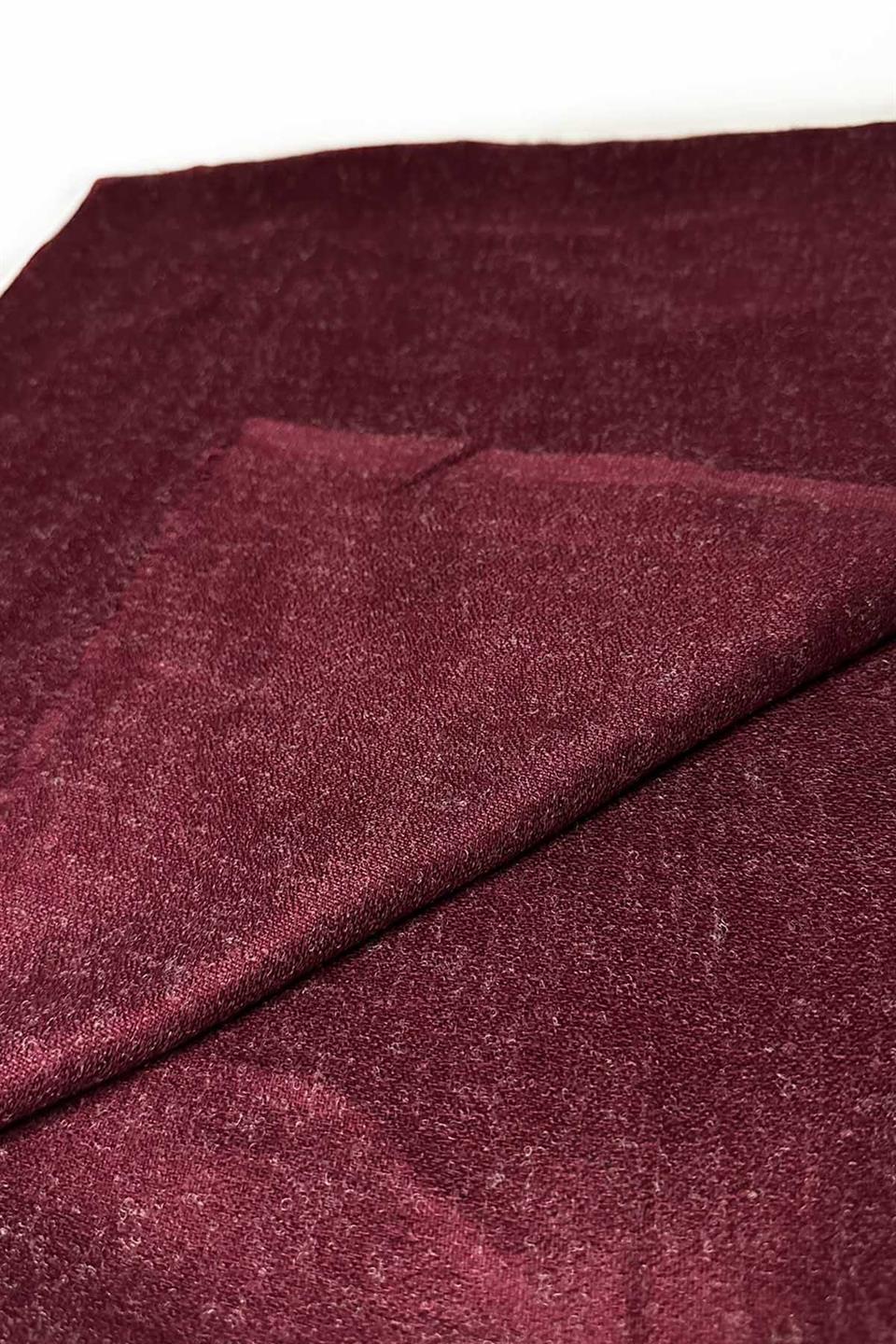 Bordo Düz Unisex Şal Kaşkol K633