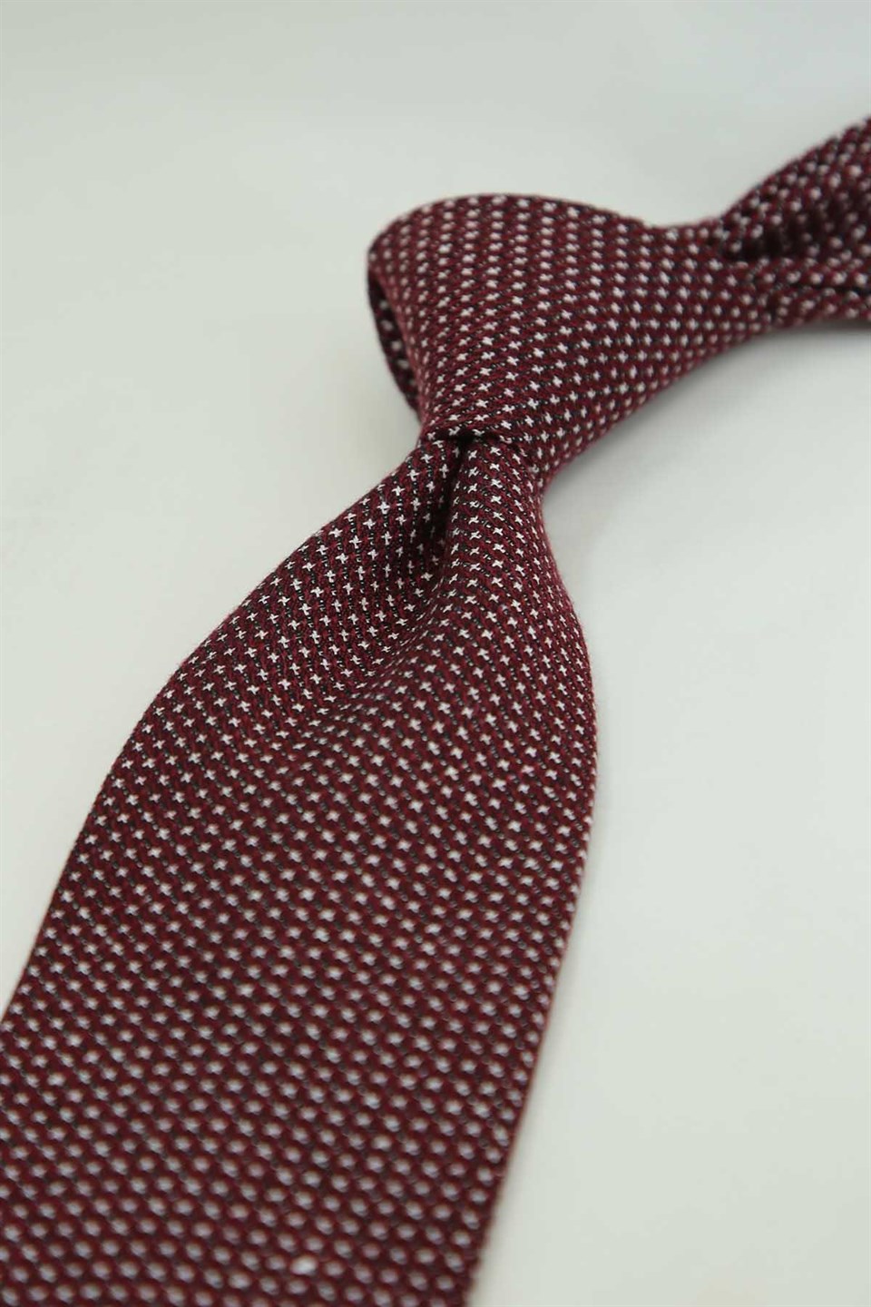 Bordo Klasik Keten Kravat KK13881