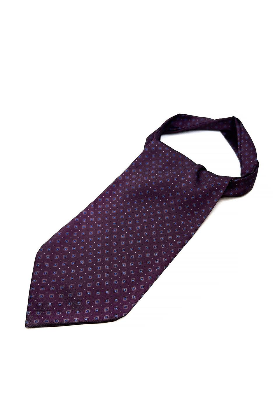 Bordo Küçük Desen Erkek Fular K415