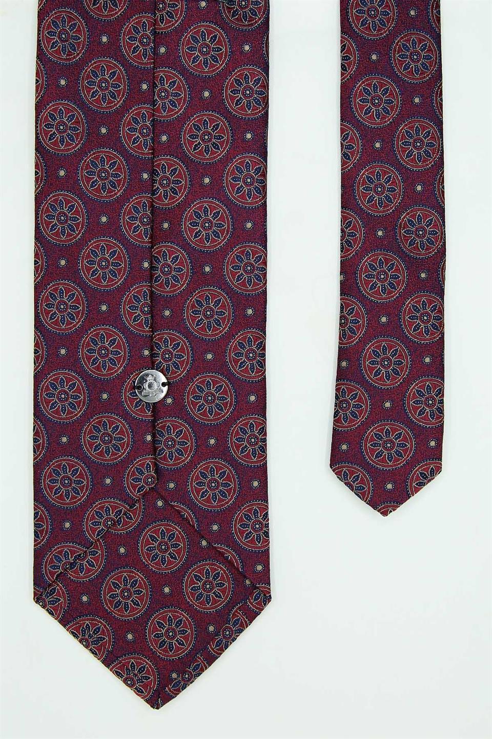 Bordo Motif Kravat