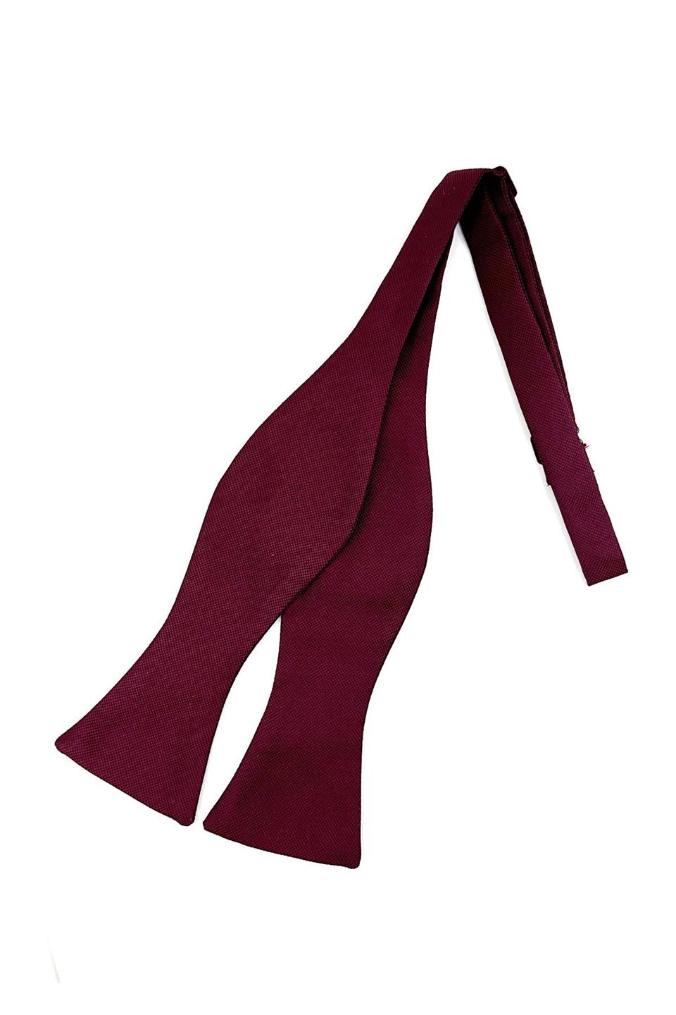Bordo Nokta Desen Açık Papyon AP187