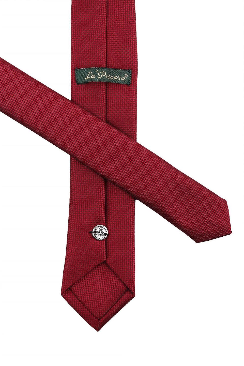 Bordo Nokta Desen Çok İnce Kravat UST188