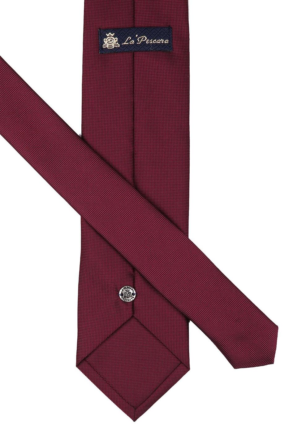 Bordo Nokta Desen Mendilli Klasik Kravat KK4151