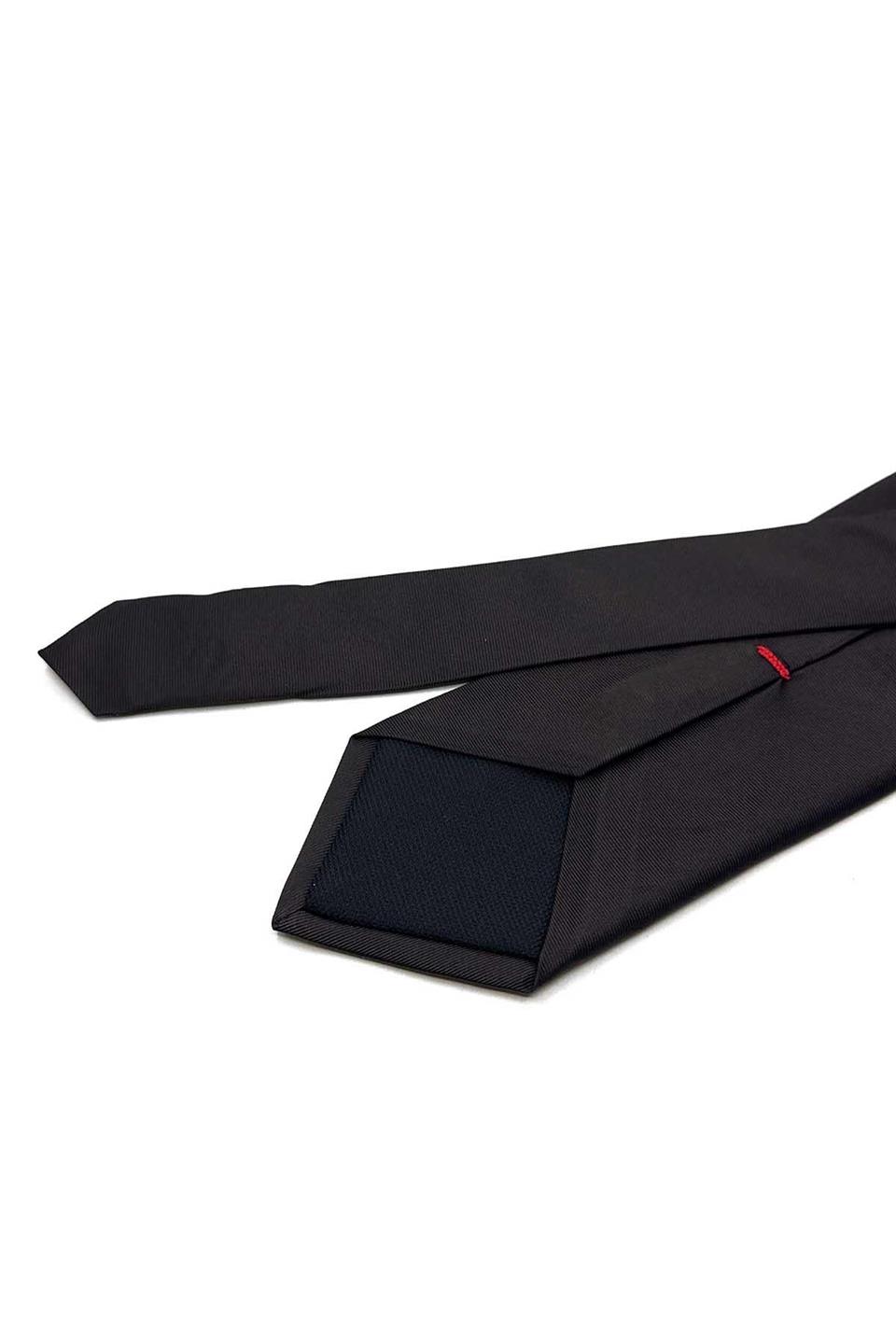 Brugnolo Style Kahverengi Düz İtalyan İpek Kravat İK1880