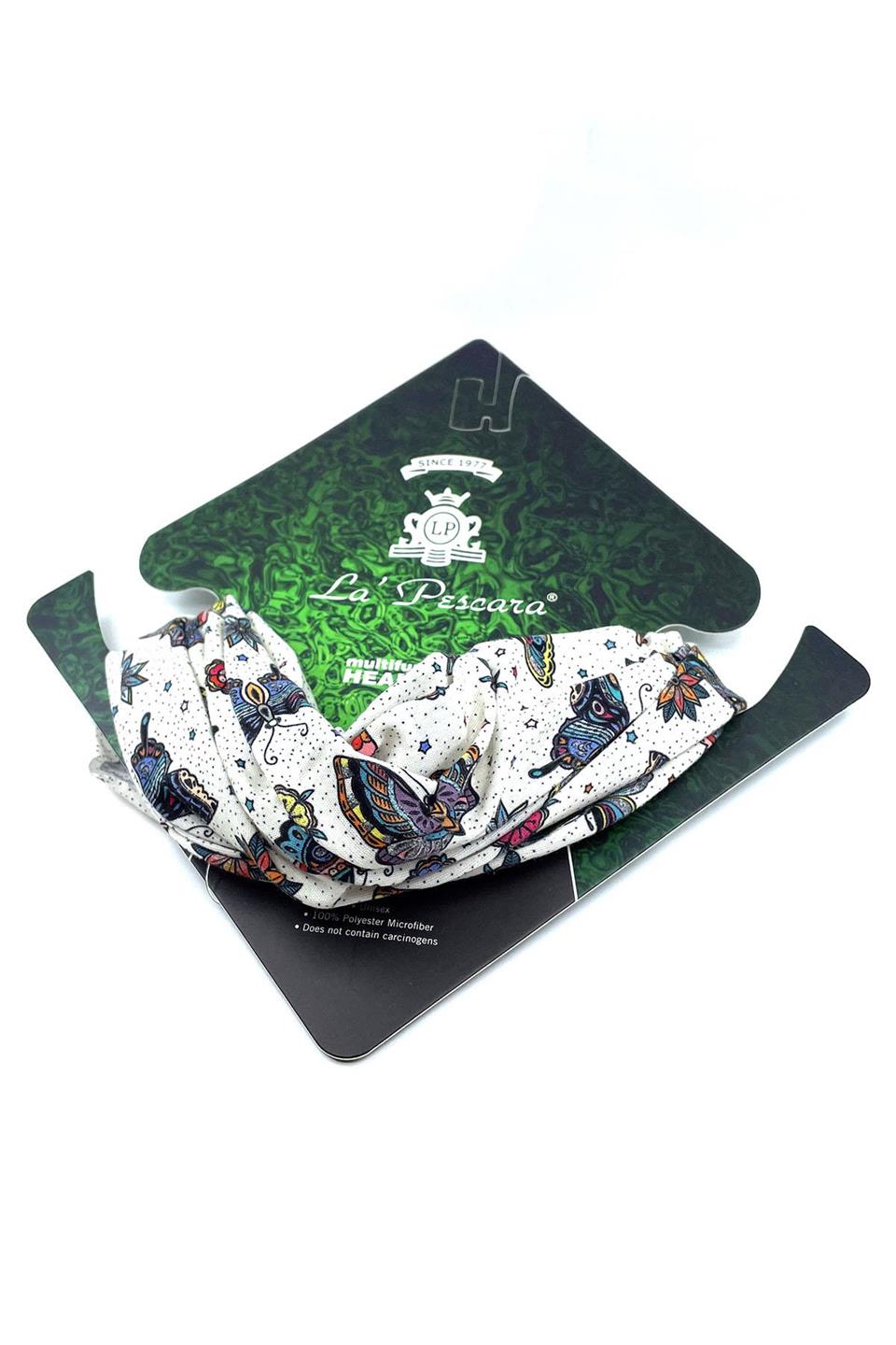 Butterfly Beyaz Bandana BND60