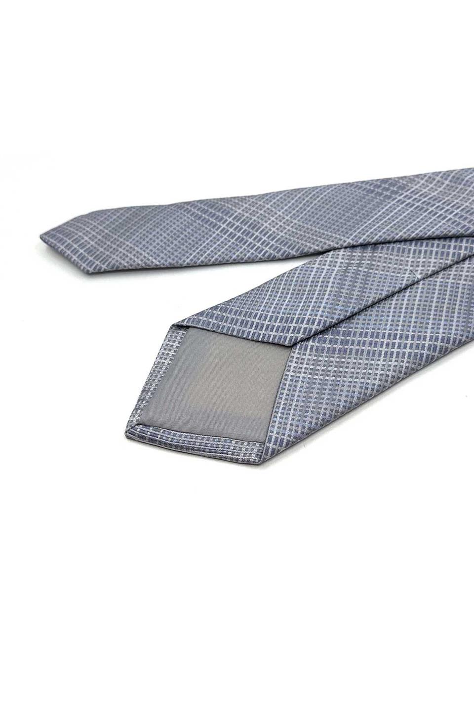 Callanello Style Gri İtalyan İpek Kravat İK2160