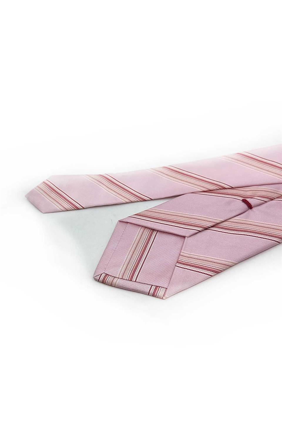 Canabella Style Pembe İtalyan İpek Kravat İK2202