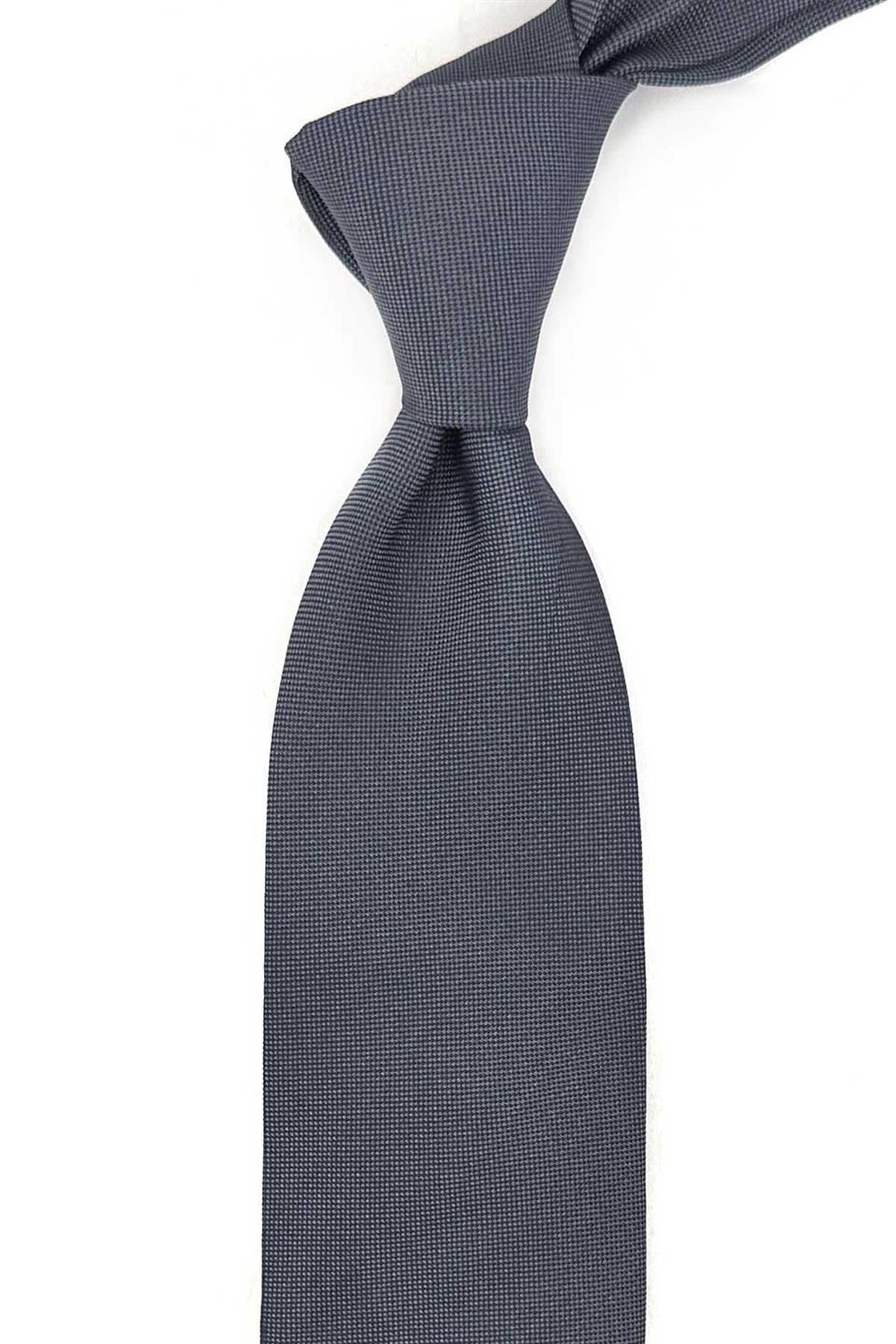 Casanova Style Füme İtalyan İpek Kravat İK2121