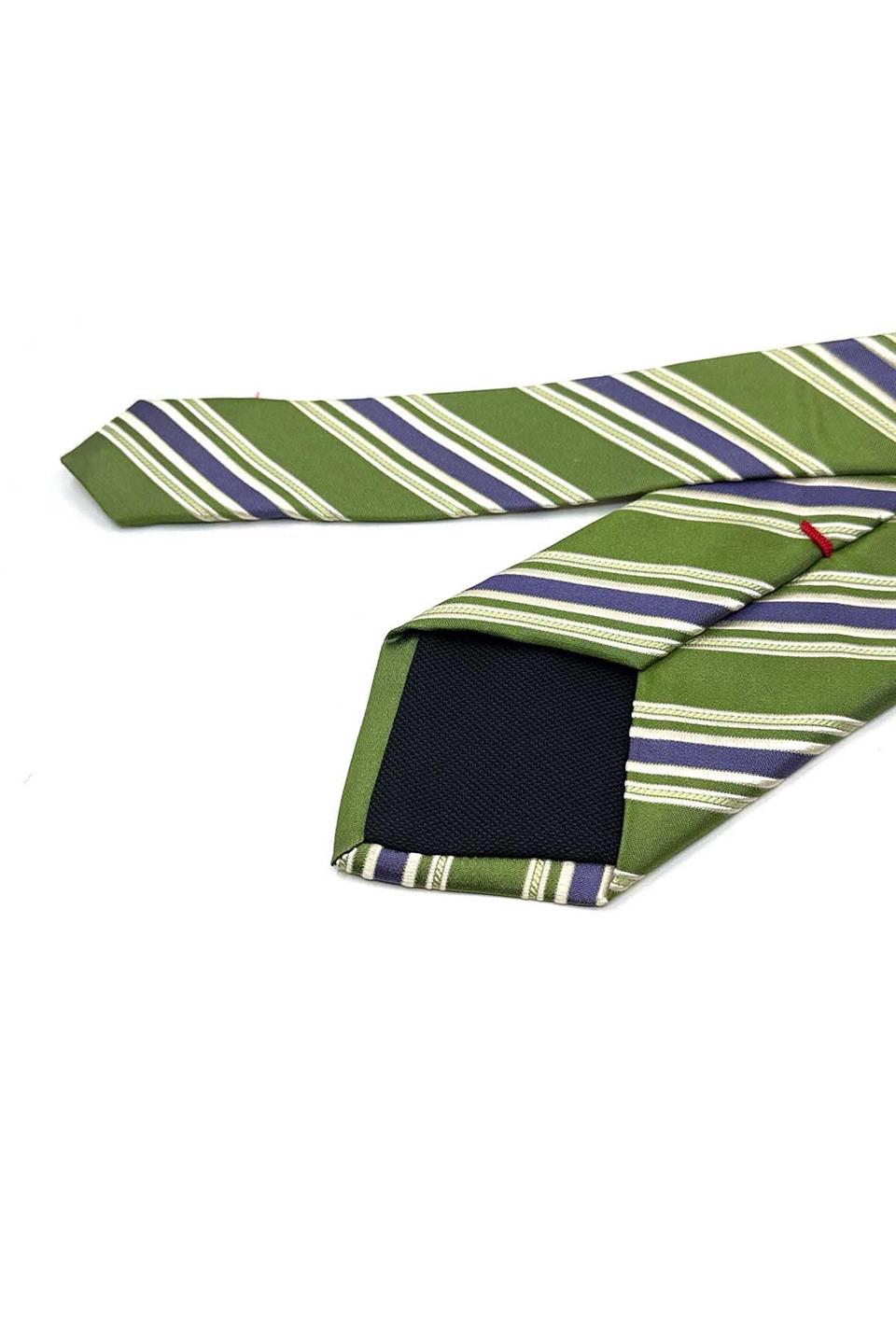 Castifao Style Yeşil İtalyan İpek Kravat İK2159