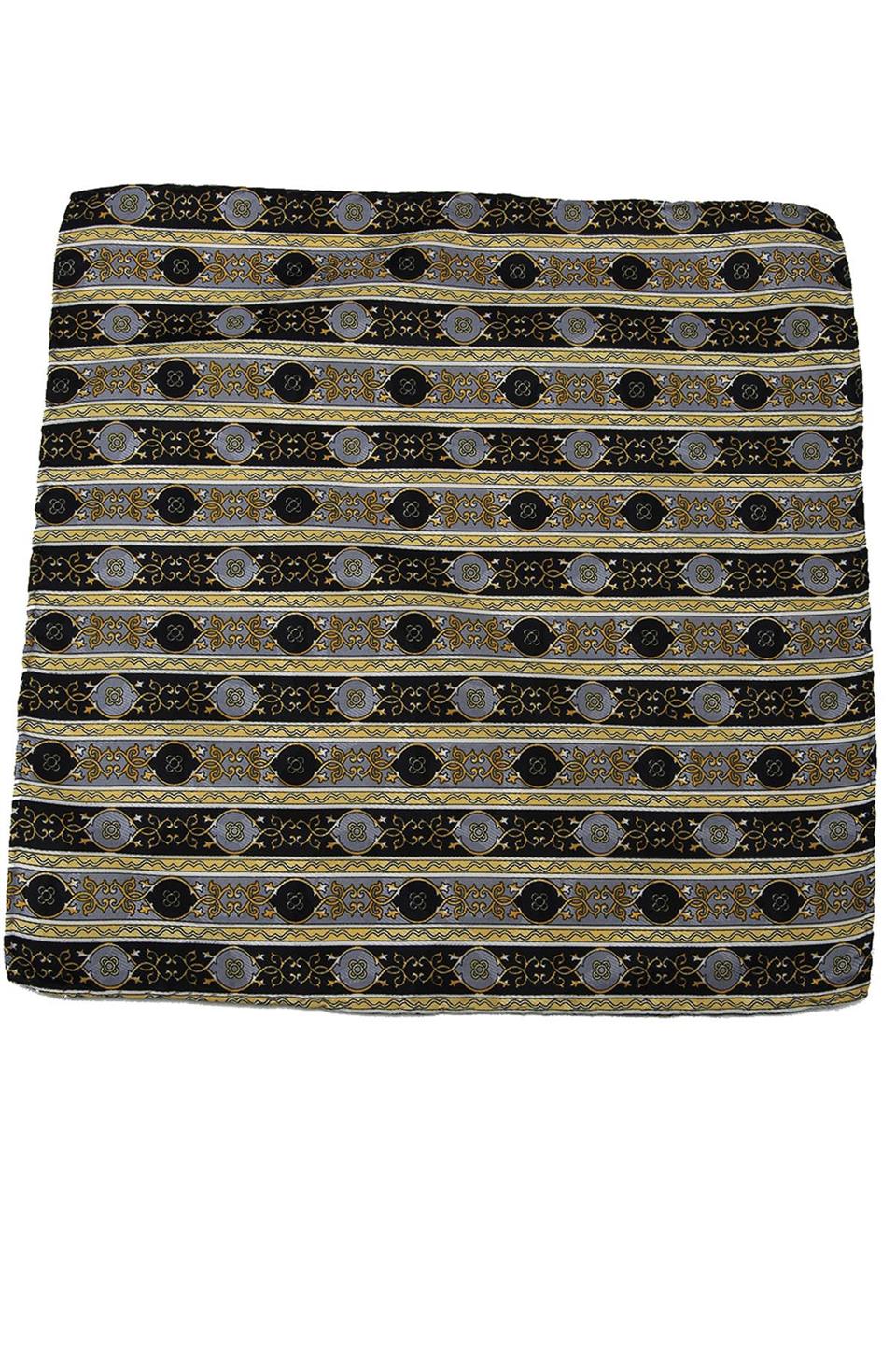 Çok Renkli Motif Baskılı İpek Mendil SPS314