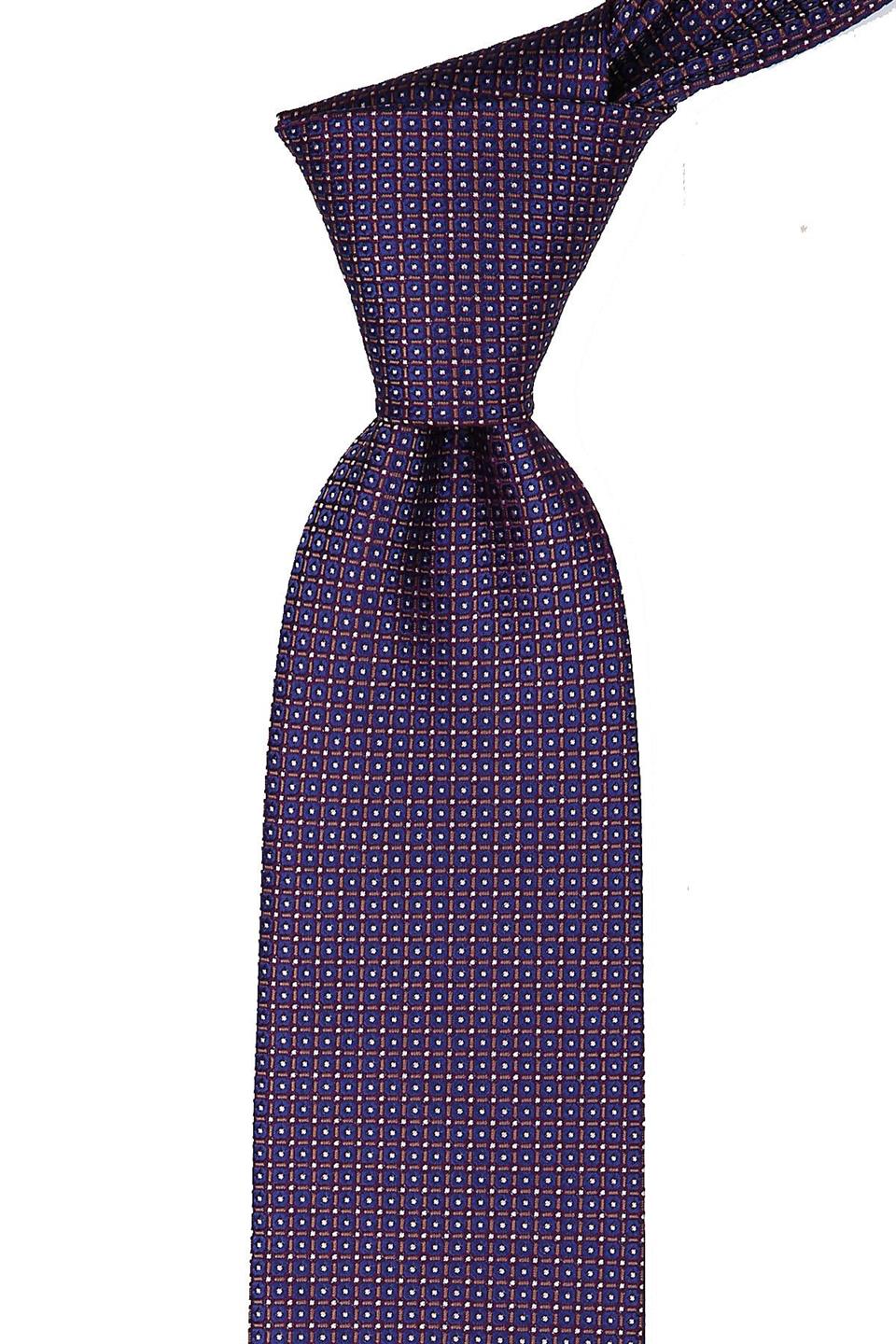 Çok Renkli Nokta Desen Mendilli Klasik Kravat KK9384